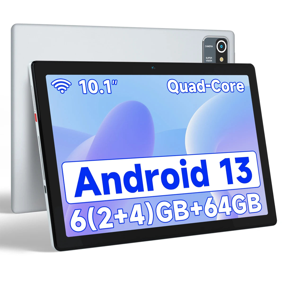 10 inch Android 13 Tablet PC 6GB RAM+64GB ROM (1TB Expand)
