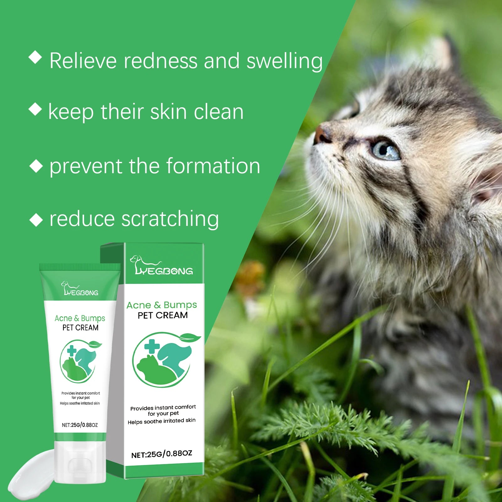 Pet Skin Care Cream Gentle Nourishing Reduce Redness and Swelling