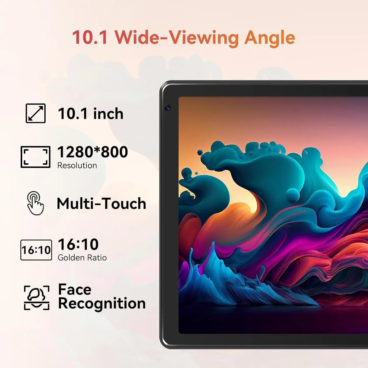 10.1 Inch Android 15 Tablet 8 Core Tablets 24GB+128GB 1TB