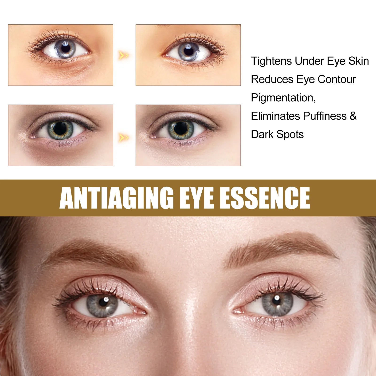 Anti-aging Eye Serum Removes Eye Bags Reduces Pores and Fine Lines