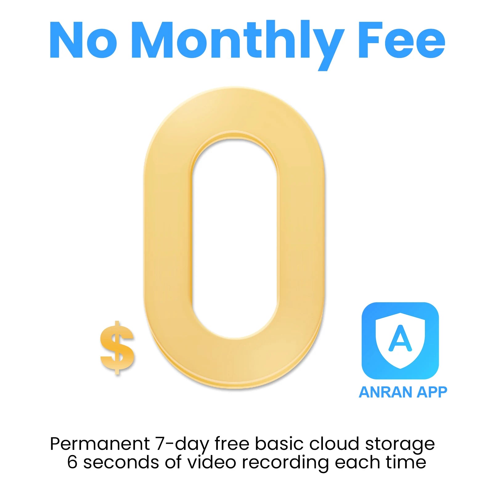 ANRAN 2K Solar Camera 4PCS Home Security Cameras Set 2.4G