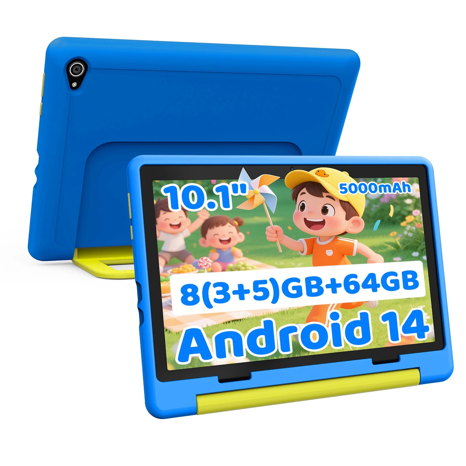 Kid Tablet 10.1 inch Android 14 Quad Core 8GB RAM 64GB ROM 1TB