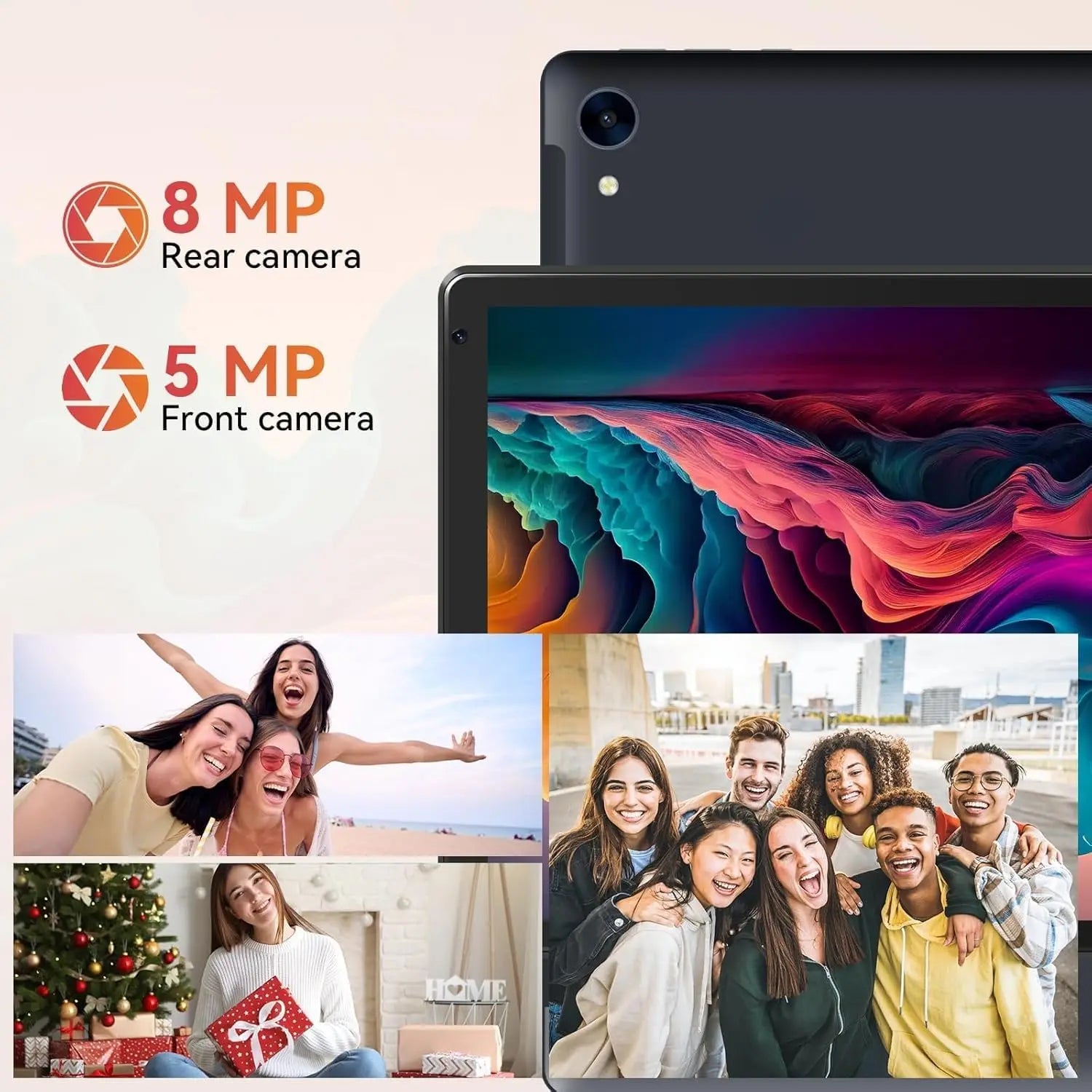 10.1 Inch Android 15 Tablet 8 Core Tablets 24GB+128GB 1TB