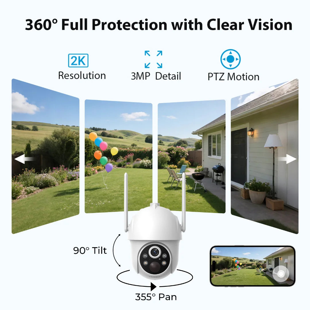 4G Solar Camera Wireless Outdoor Security Camera