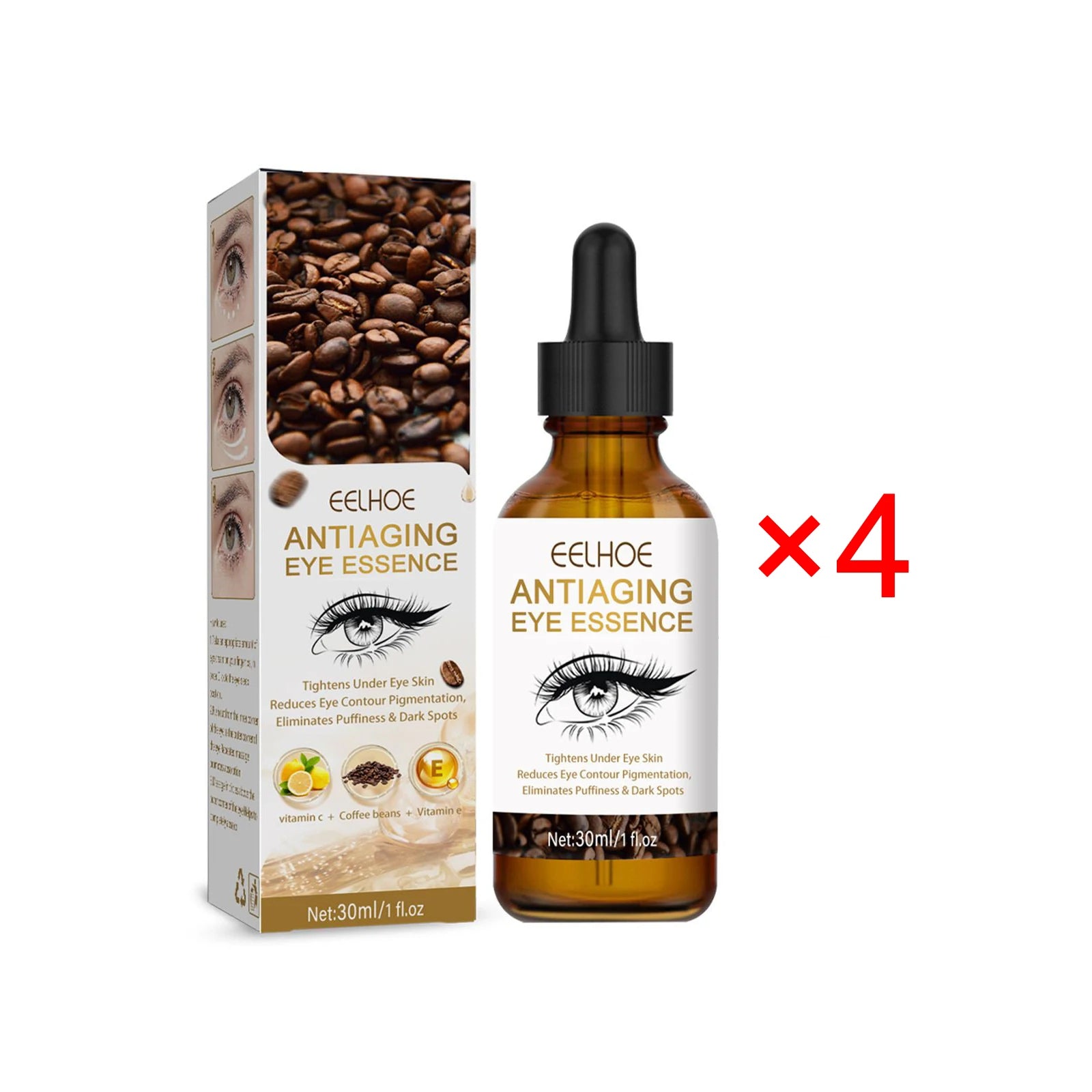 Anti-aging Eye Serum Removes Eye Bags Reduces Pores and Fine Lines