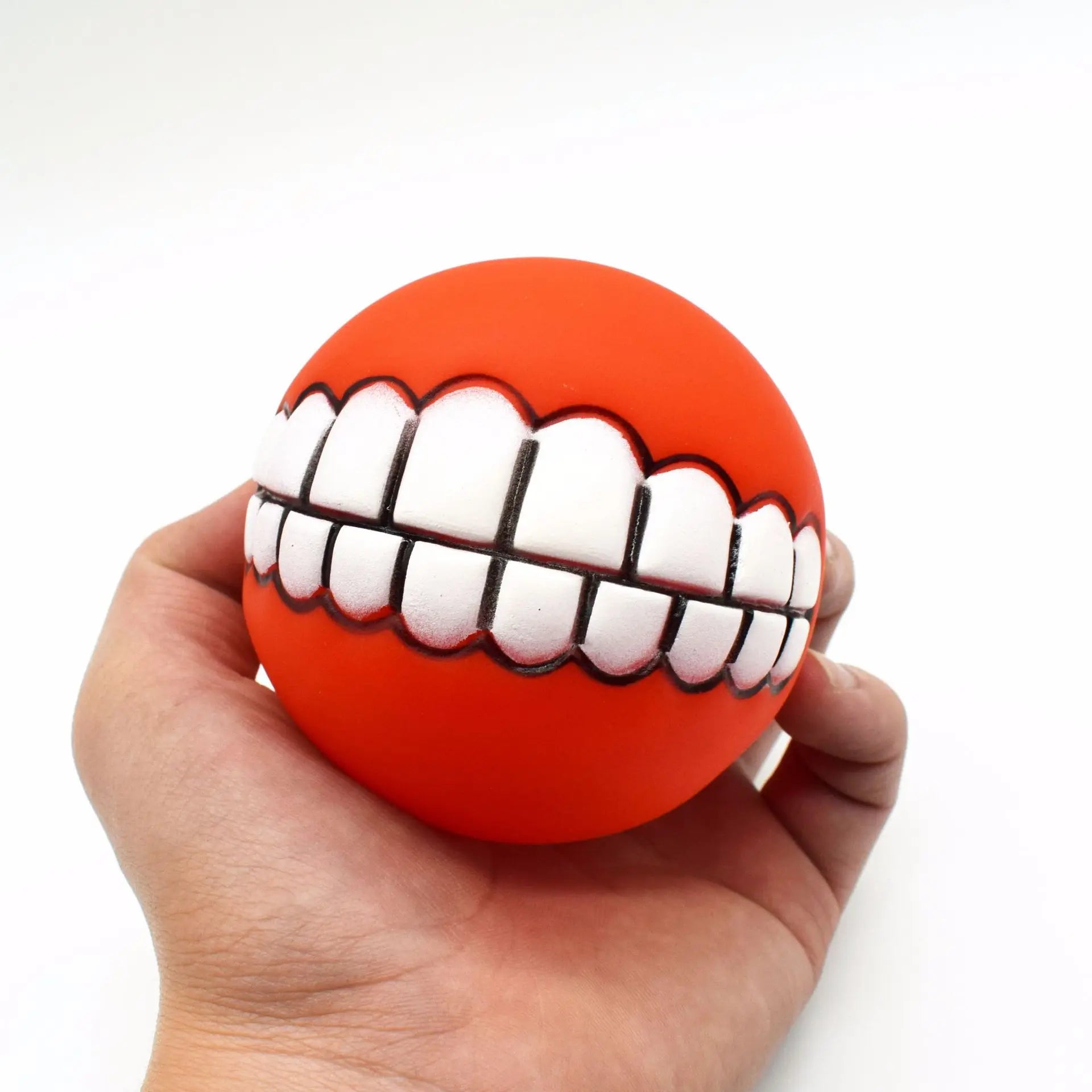 Pet Dog Ball Teeth Funny Trick Toy Silicone Toy