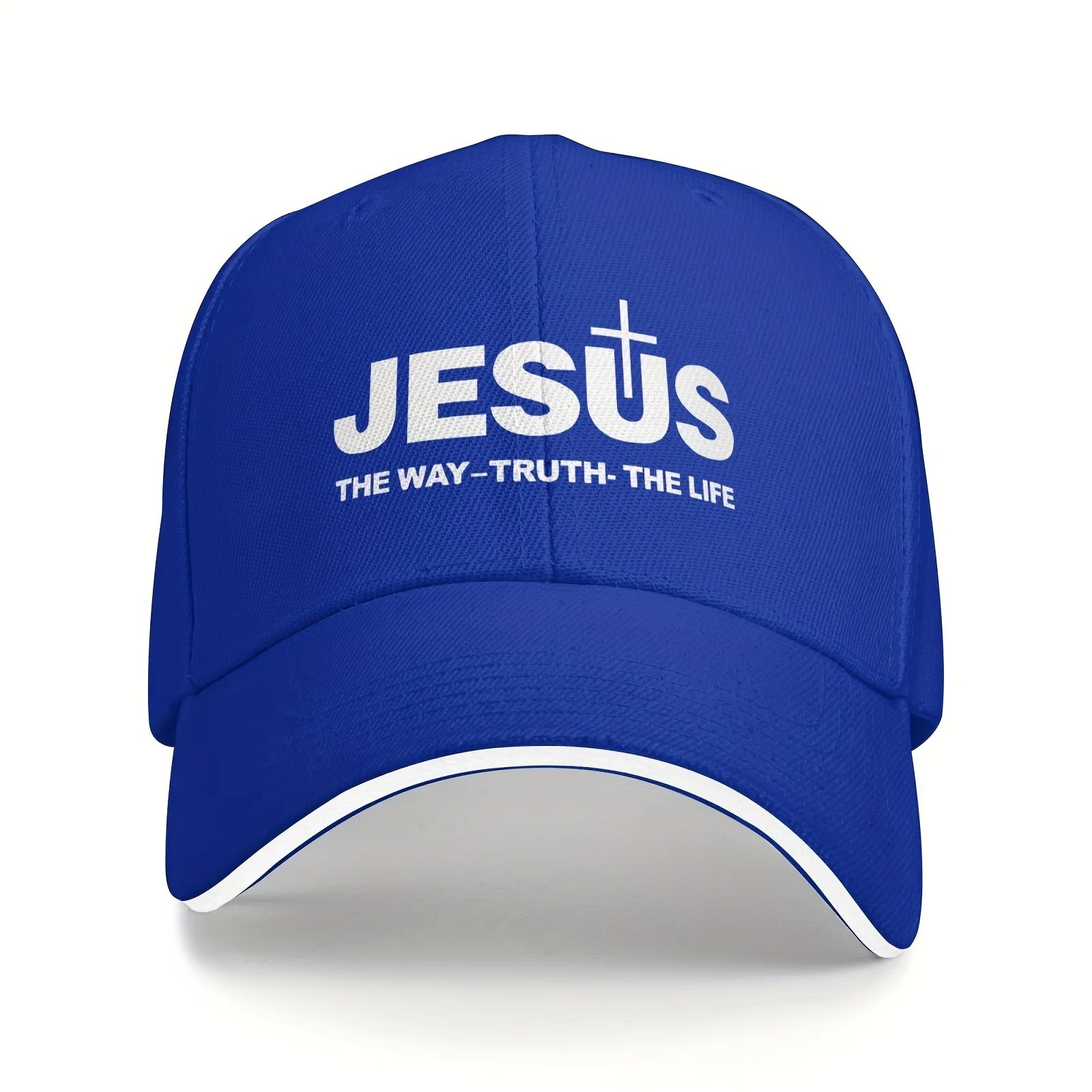 1 Jesus Cross Printed Baseball Cap Men and Women