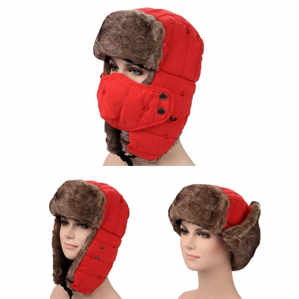 Winter Warm Hat Cold Weather Outdoor Ski Hunting Hat