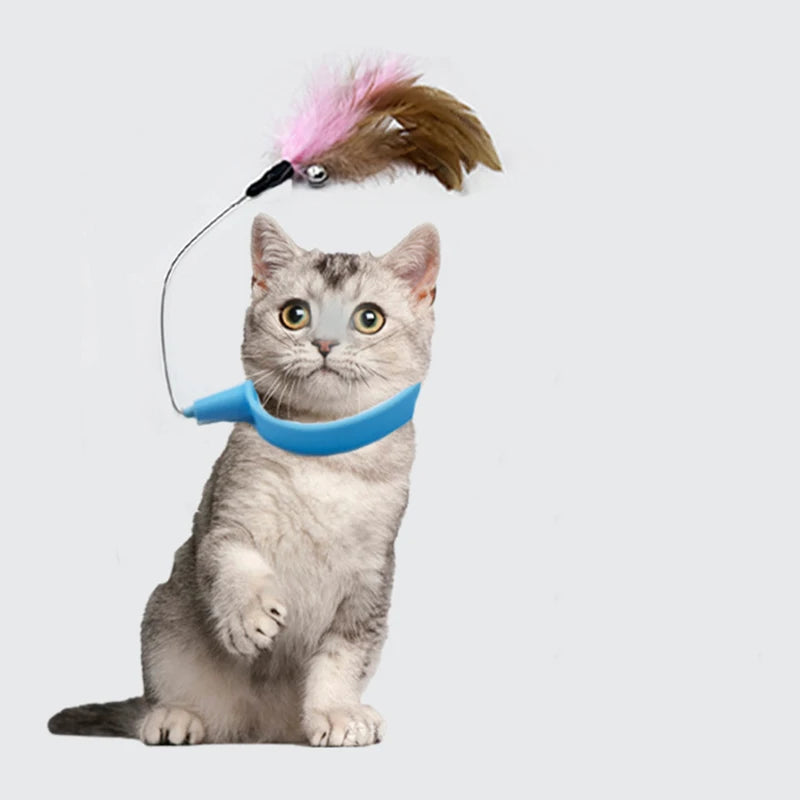 New product collar cat teaser self-entertainment cat toy