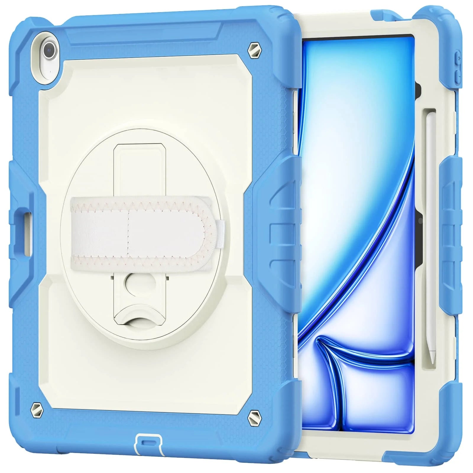 For iPad (A16) 11th Air 11 Air 13 M3  (2025) - Heavy Duty Protective Cover