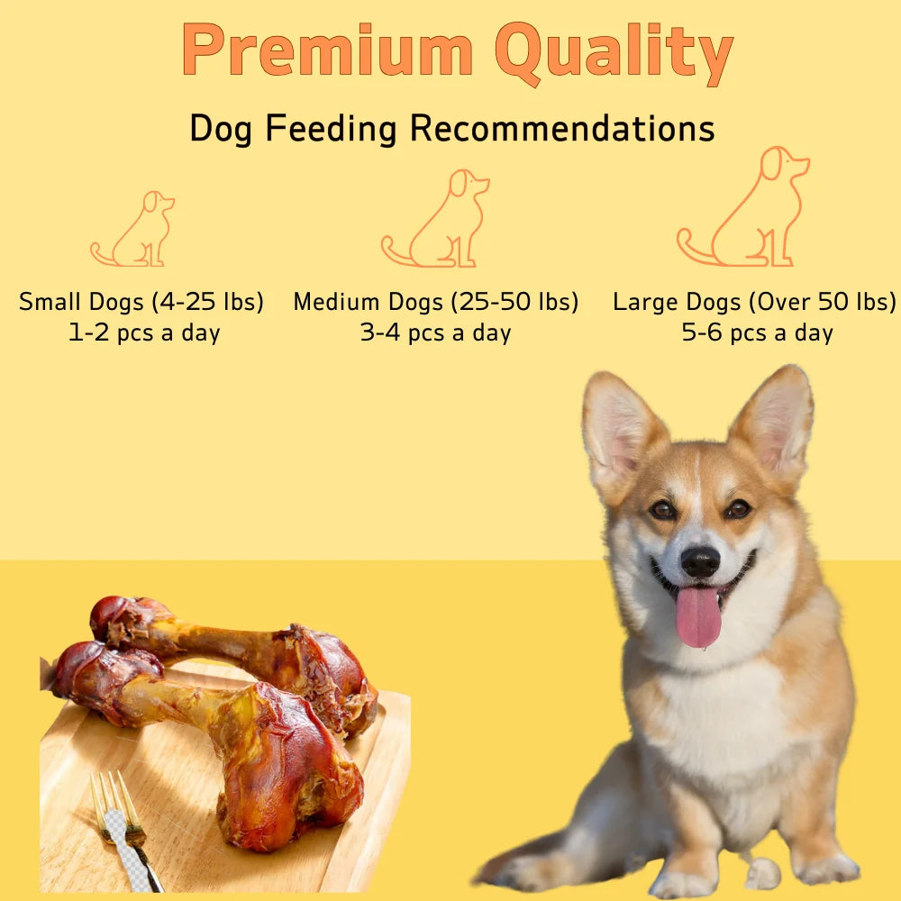 4.23-5.29oz/120-150g 5.12in/13cm Middle Large Cow Bone