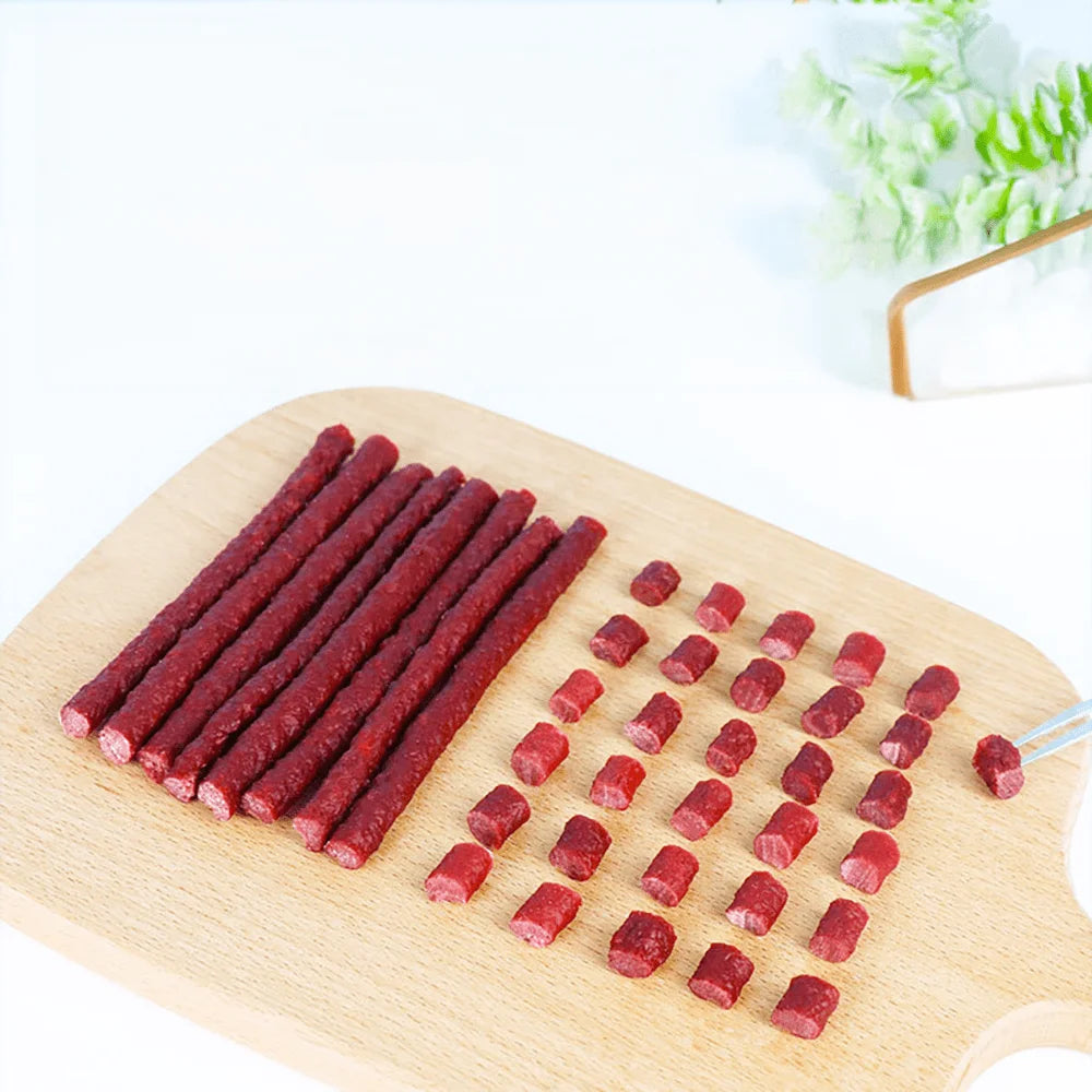 7.05oz/14.11oz(200g/400g) Beef Stick, All Natural Ingredients, Natural Dog Treats,