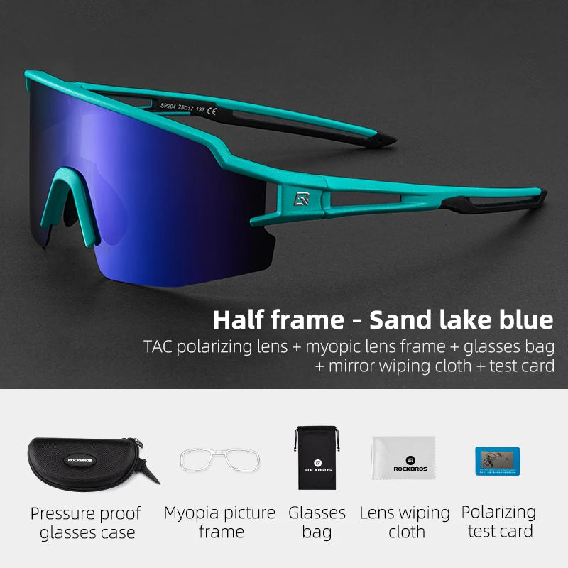 Cycling Glasses Polarized UV400 Protection Bicycle Sunglasses Men Women