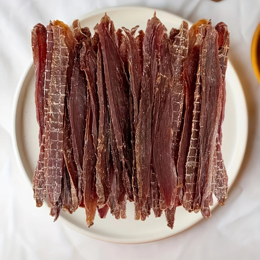 150g/5.29oz Chicken Jerky and Duck Jerky Dog Treats For Small, Medium, Large Dog