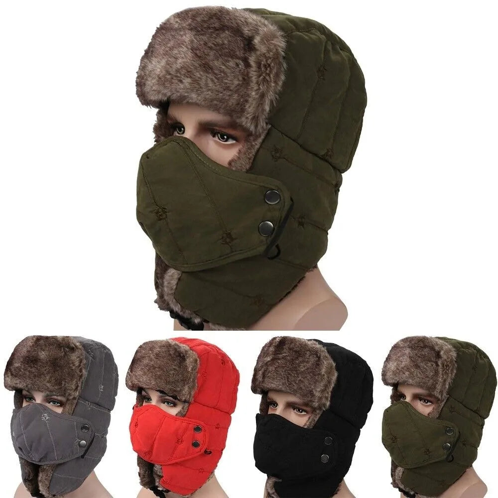 Winter Warm Hat Cold Weather Outdoor Ski Hunting Hat