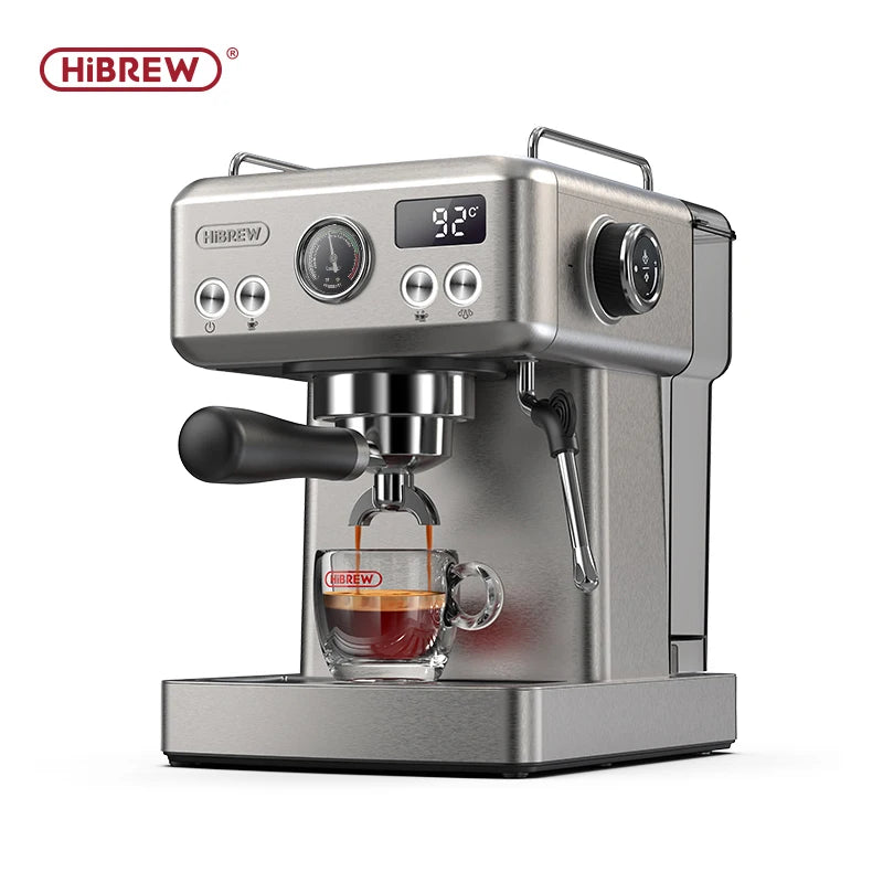 Semi Automatic Espresso Coffee Machine Temperature Adjustable 58mm