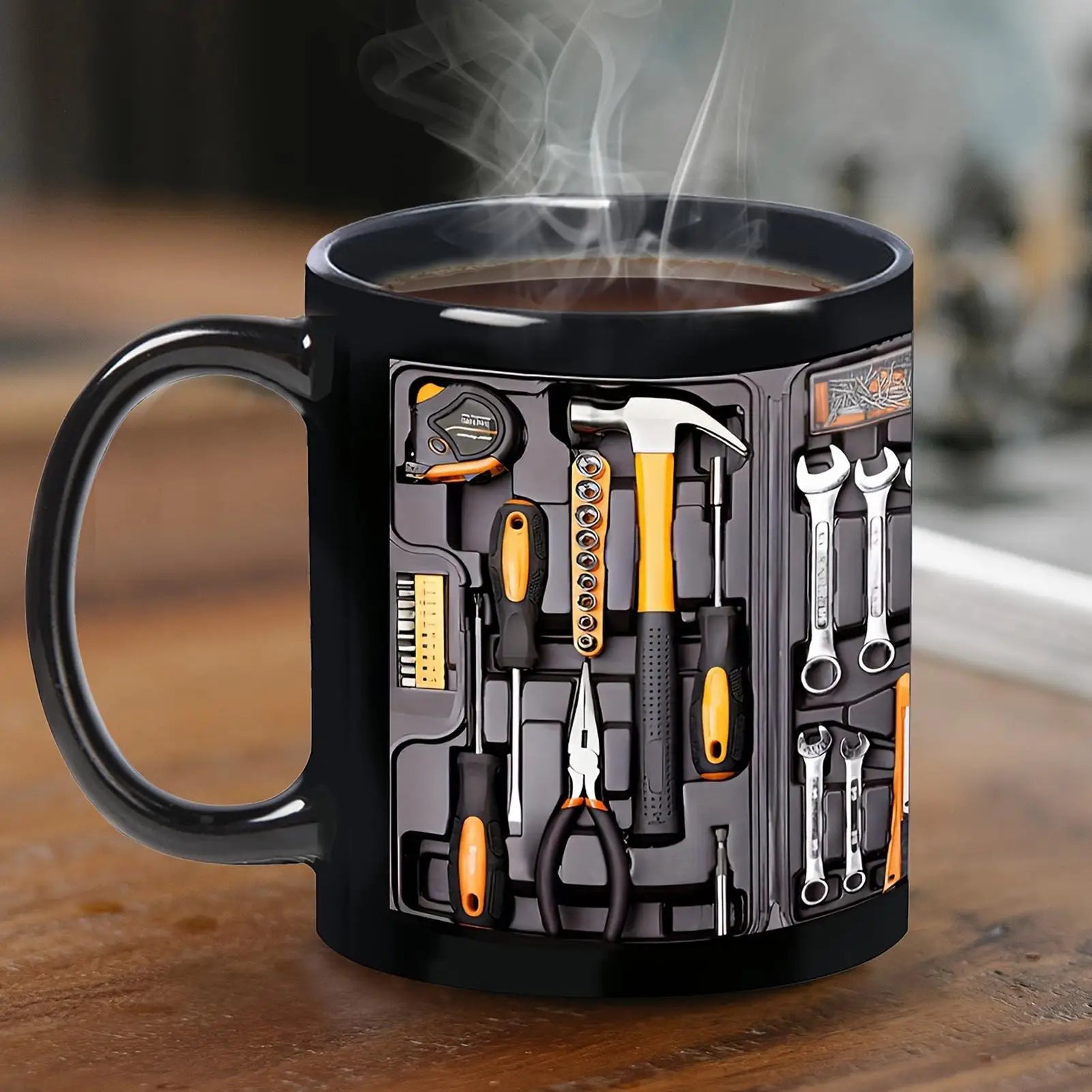 Coffee Cup Toolbox Themed