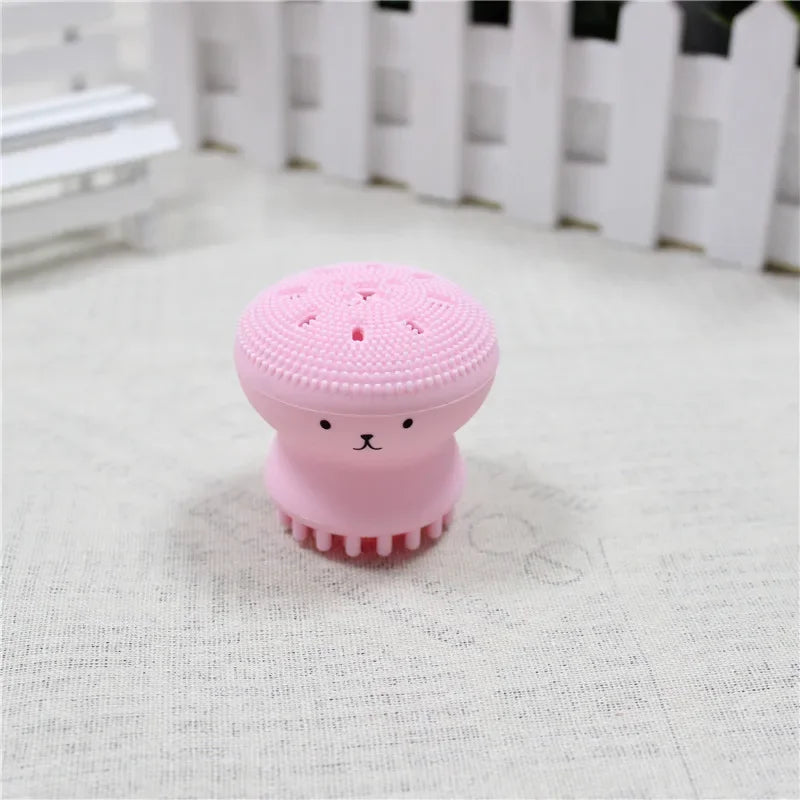 Exfoliator Tool Silicone Face Cleansing Brush Facial Deep Pore Skin Care Scrub