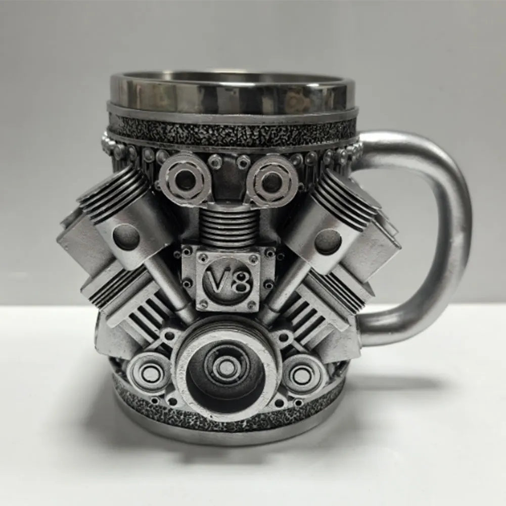 Unique Car Engine Coffee Mug 3d Engines Design Tea Cup