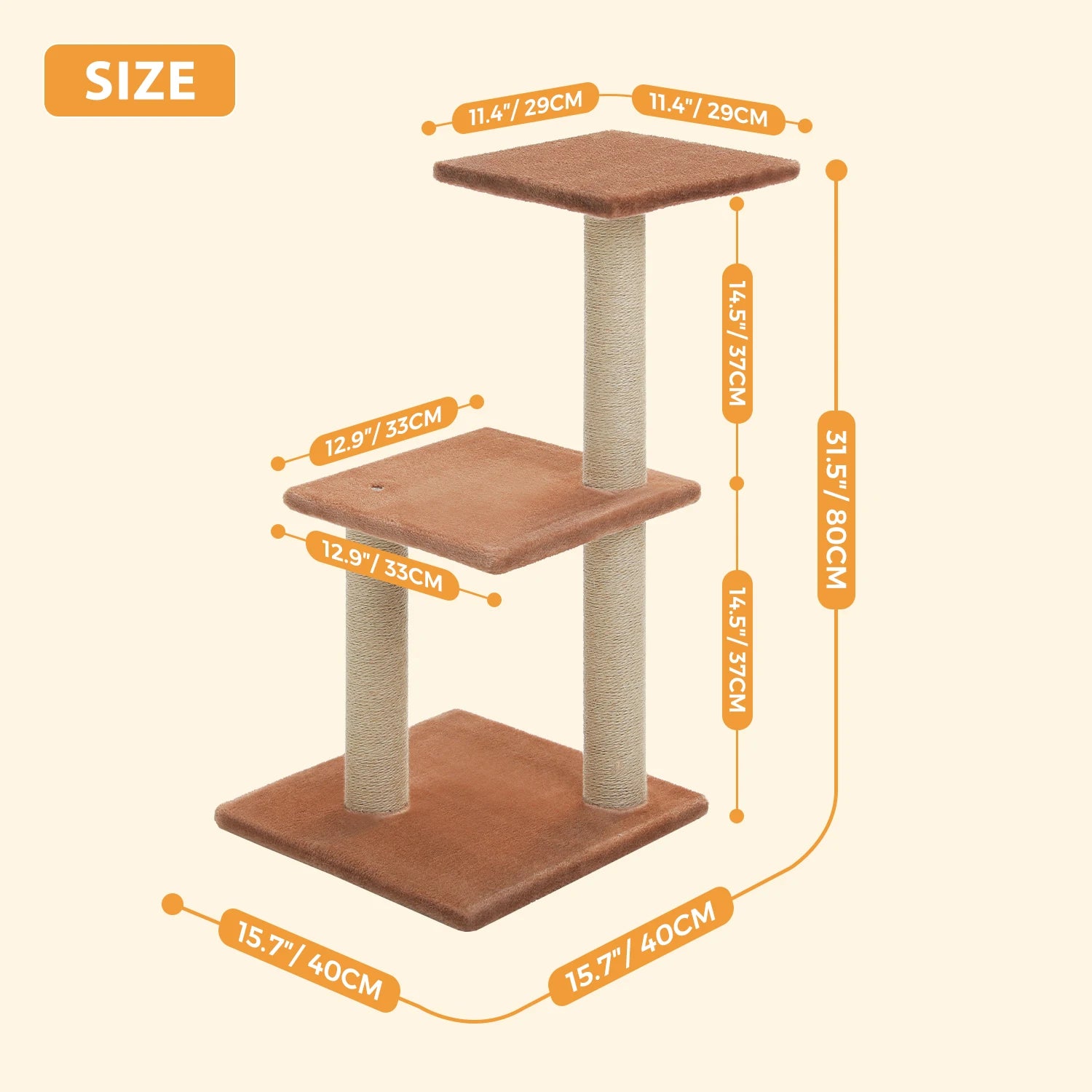 Cat tree Cat Tower for Indoor Cats 2 Styles Cat Activity Tree