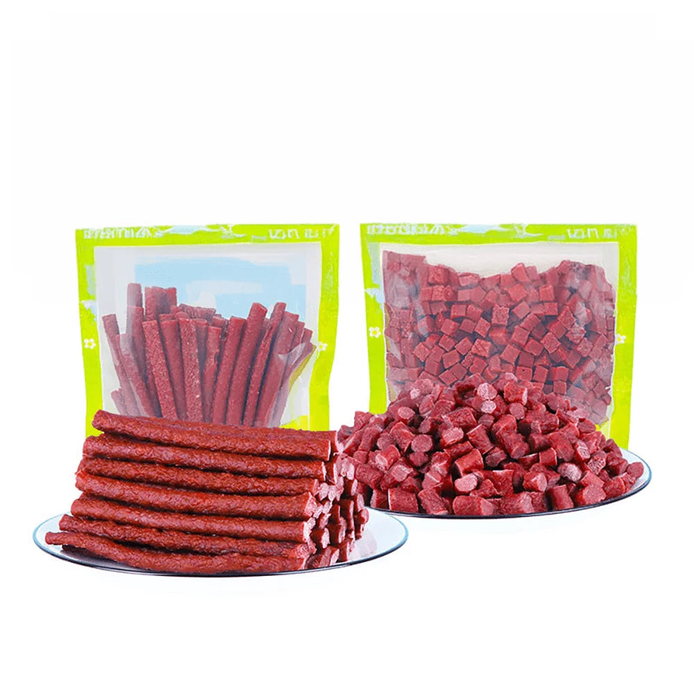 7.05oz/14.11oz(200g/400g) Beef Stick, All Natural Ingredients, Natural Dog Treats,