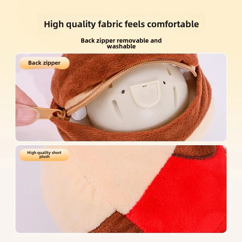 Dog Toys Interactive Puzzle Electric Plush Jumping Ball USB Rechargeable