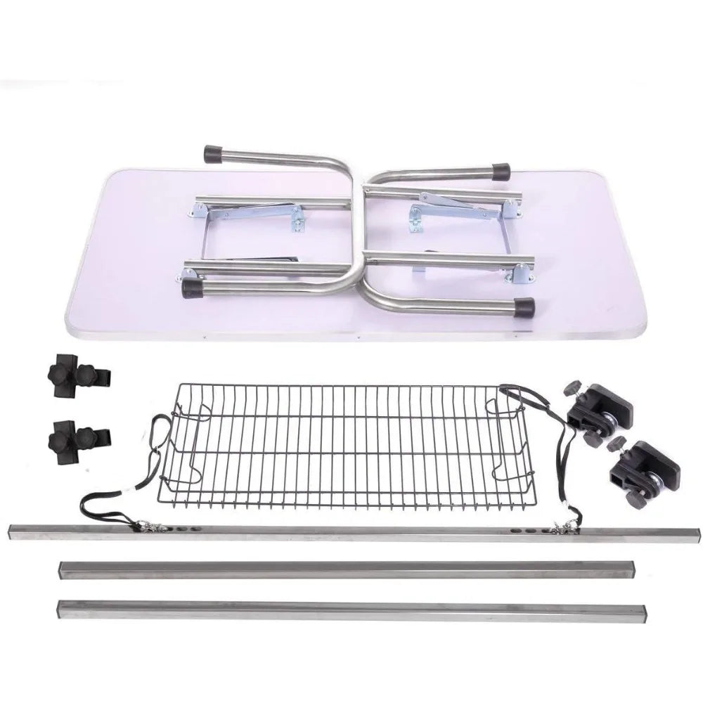 Pet Dog Grooming Table, Adjustable Large Heavy Duty Professional Foldable