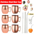 Beer Wine Glasses Stainless Steel Goblets Food Grade Shatterproof Drinkware