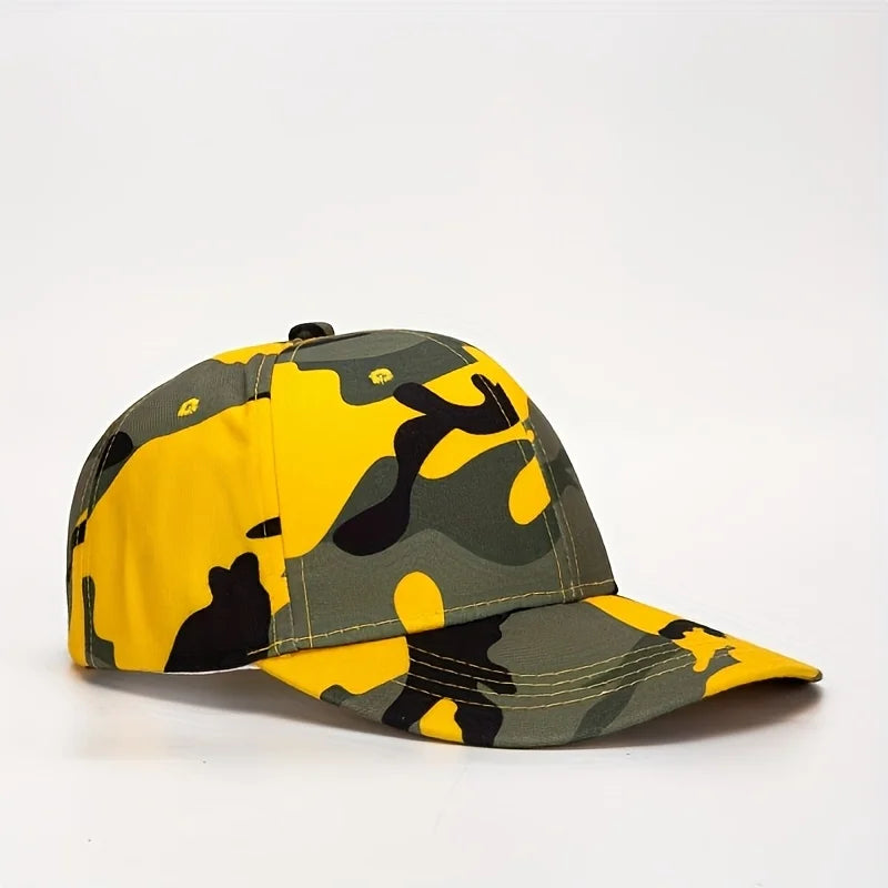 1PC camouflage baseball cap - breathable, adjustable