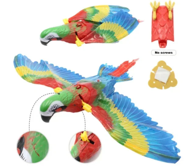 Interactive Cat Toys Electric Hanging Eagle Flying Bird
