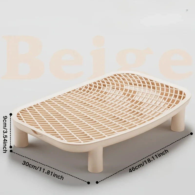 Anti-spill Design Cat Litter Mat,Easy-to-clean Removable Pad