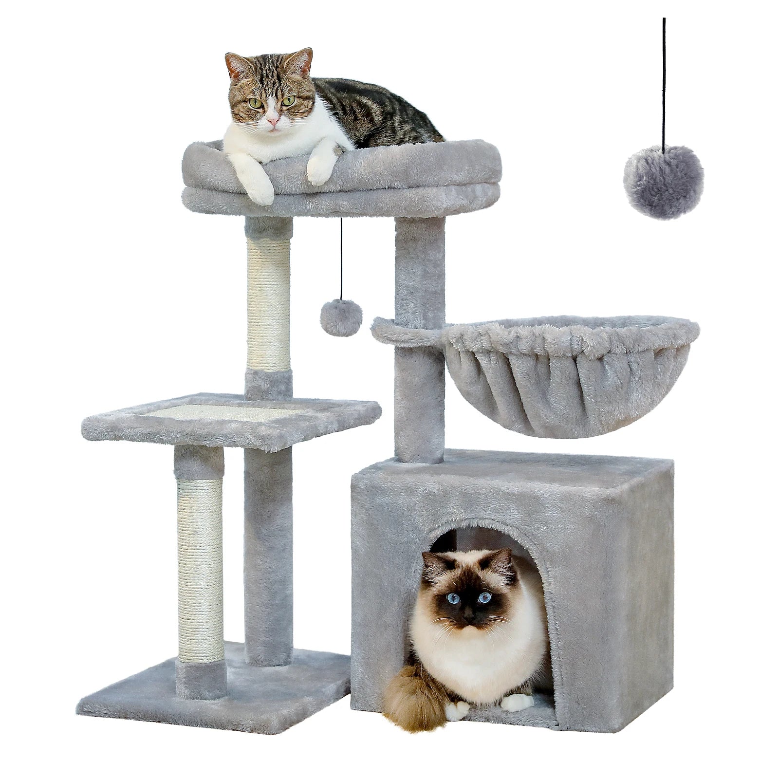 Cat tree Cat Tower for Indoor Cats 2 Styles Cat Activity Tree