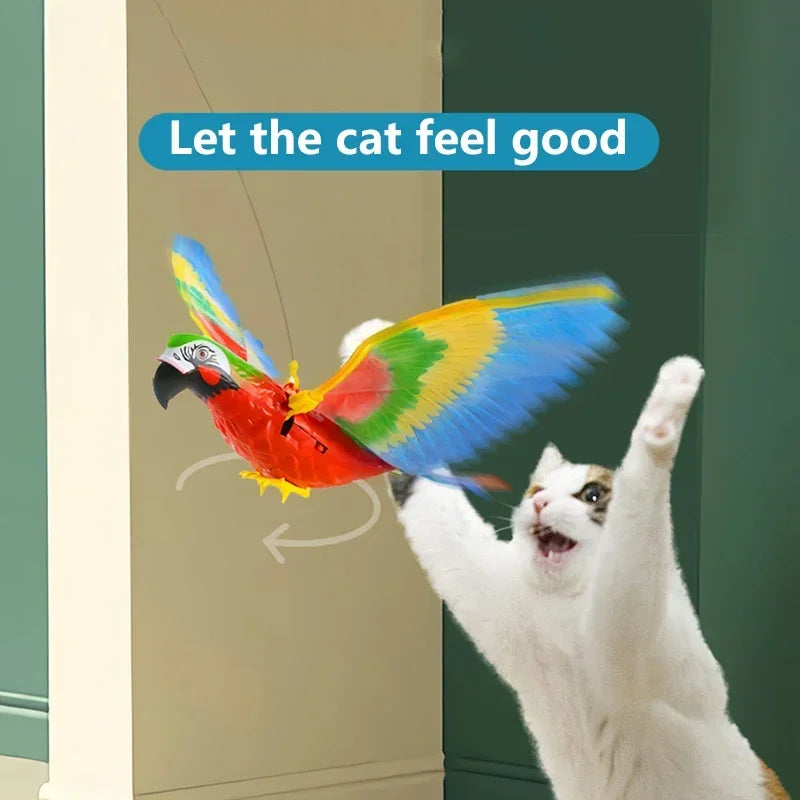 Interactive Cat Toys Electric Hanging Eagle Flying Bird