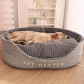 A super sized pet bed that is soft, dirt resistant, non slip, comfortable