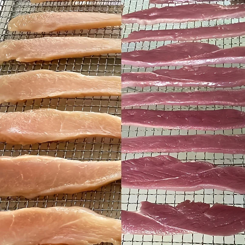 150g/5.29oz Chicken Jerky and Duck Jerky Dog Treats For Small, Medium, Large Dog