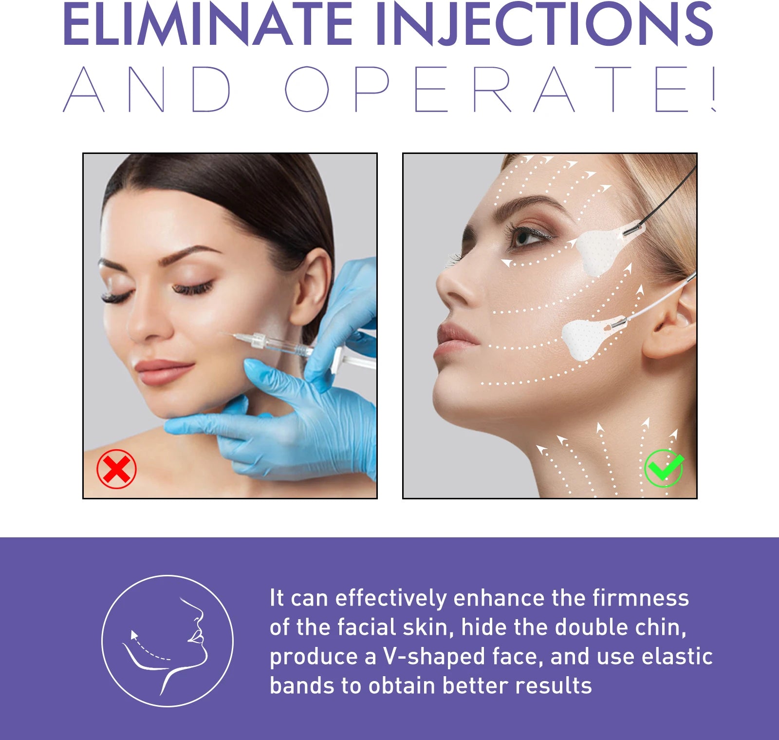 40/80Pcs Invisible Face Stickers Neck Eye Double Chin Lift