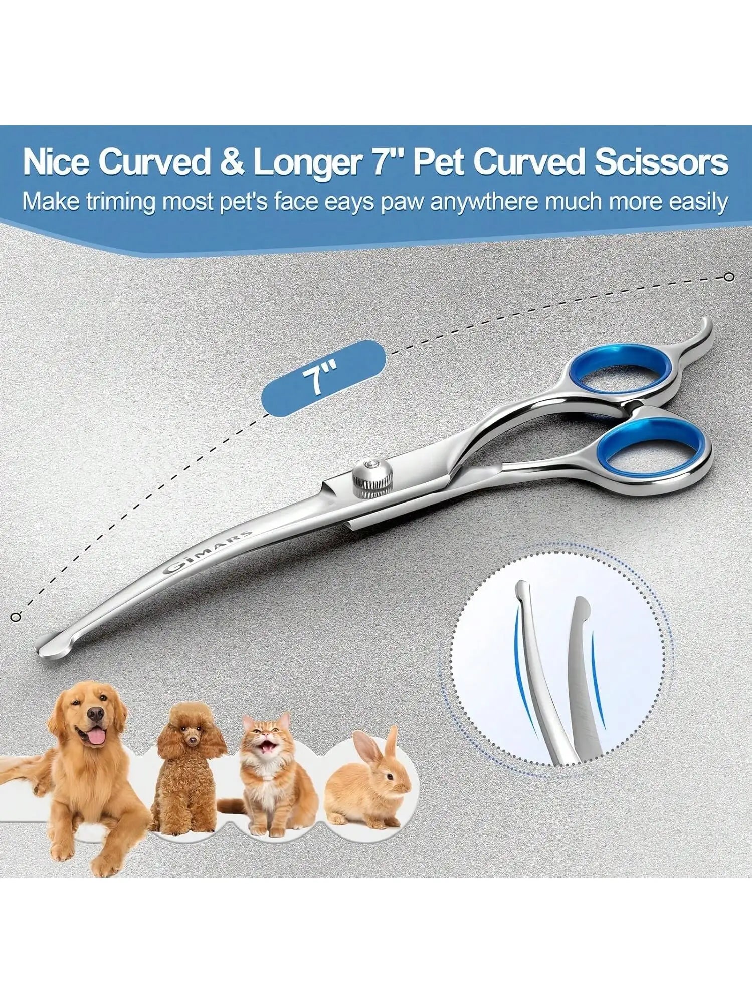 5-piece Professional Pet Beauty Scissors Set