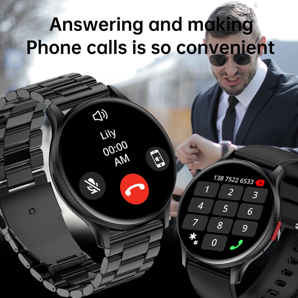 New Smart Watch  Bluetooth Call Fitness TrackerWaterproof