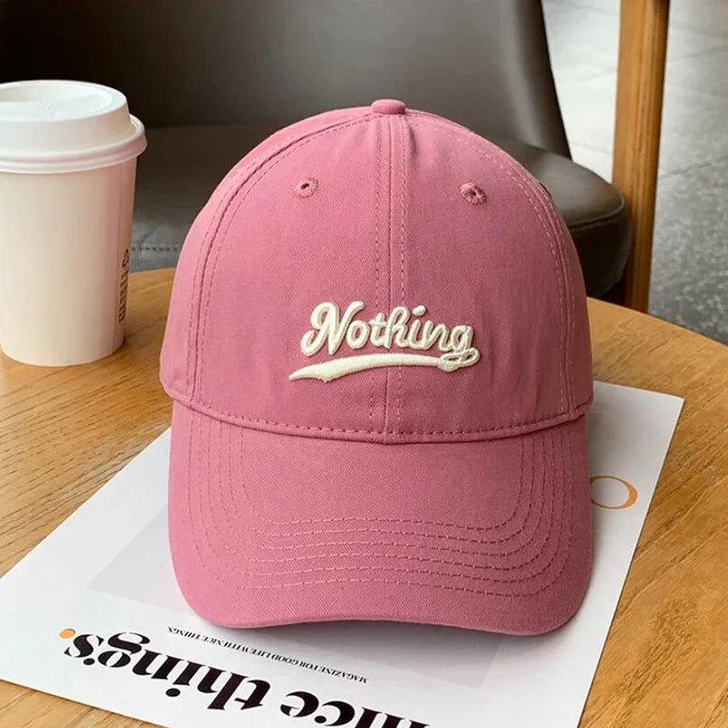 Letter Embroidery Baseball Hat For For Women Men Fashion