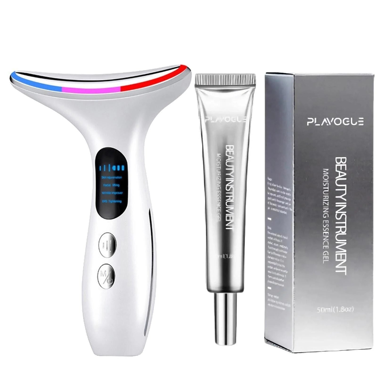 Neck Beauty Device for Skin Care Adults Men and Women White