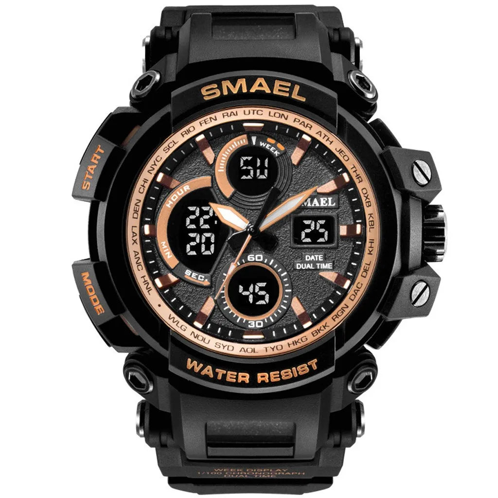 Military Men Watches Sport Casual Rubber Strap