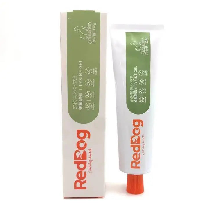 Pet Nutritional Gel REDDOG For Kitten Young Cat And Dog,  Supplement Strengthen Physique Coat Skin Health
