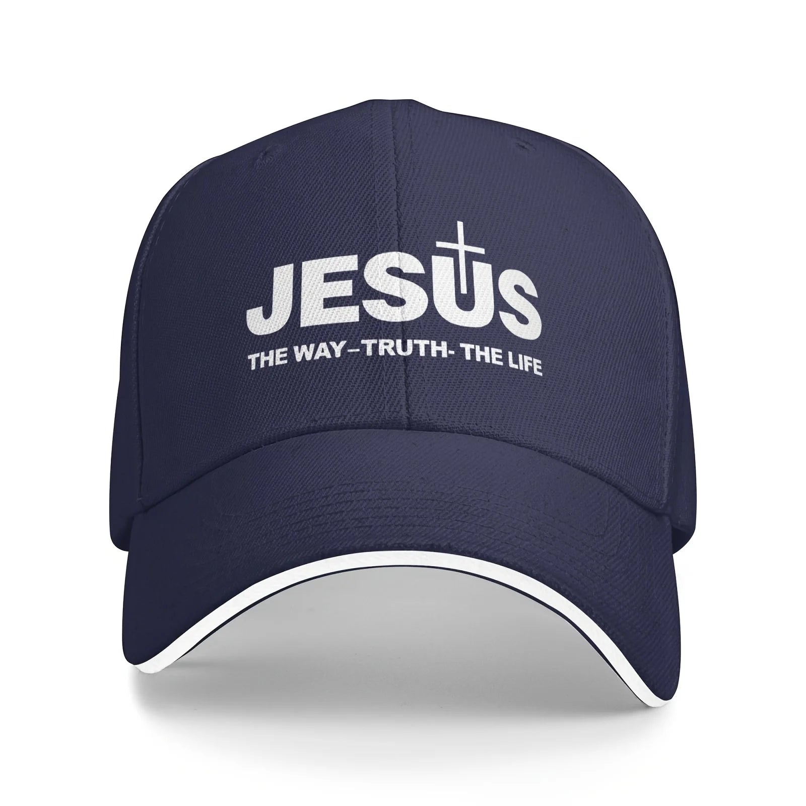 1 Jesus Cross Printed Baseball Cap Men and Women