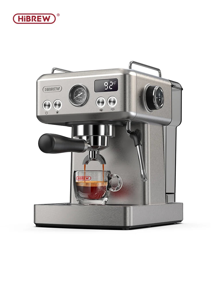 Semi Automatic Espresso Coffee Machine Temperature Adjustable 58mm