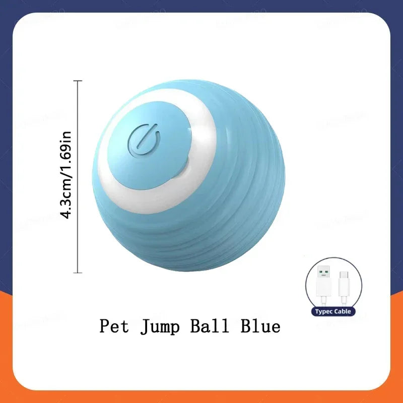 New Smart Pet Toy Ball Electric Interactive Game Automatic Jumping
