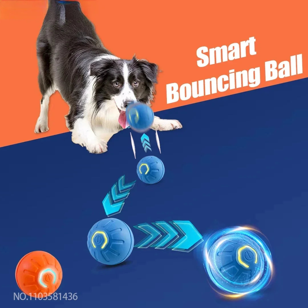 New Smart Pet Toy Ball Electric Interactive Game Automatic Jumping