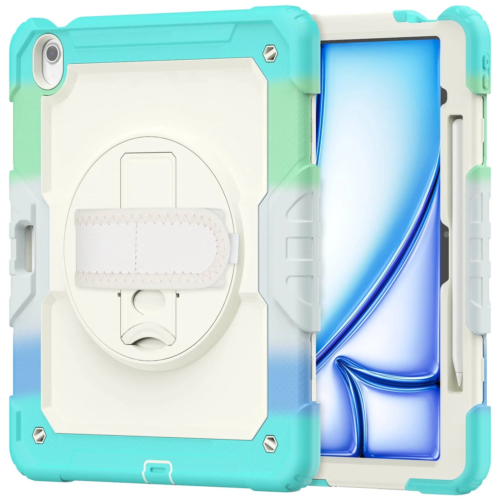 For iPad (A16) 11th Air 11 Air 13 M3  (2025) - Heavy Duty Protective Cover