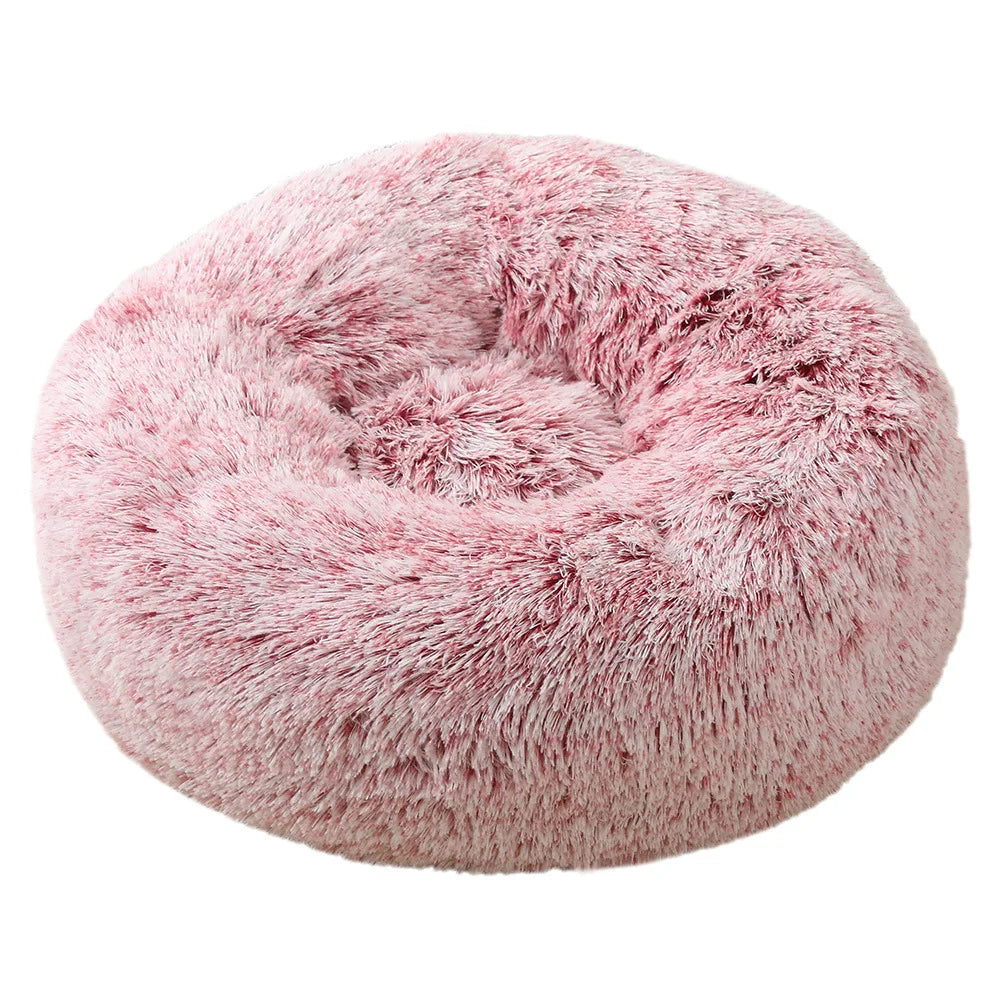 Cat Beds Washable Soft Pet Kennel Winter Thickened Warm Donut Round