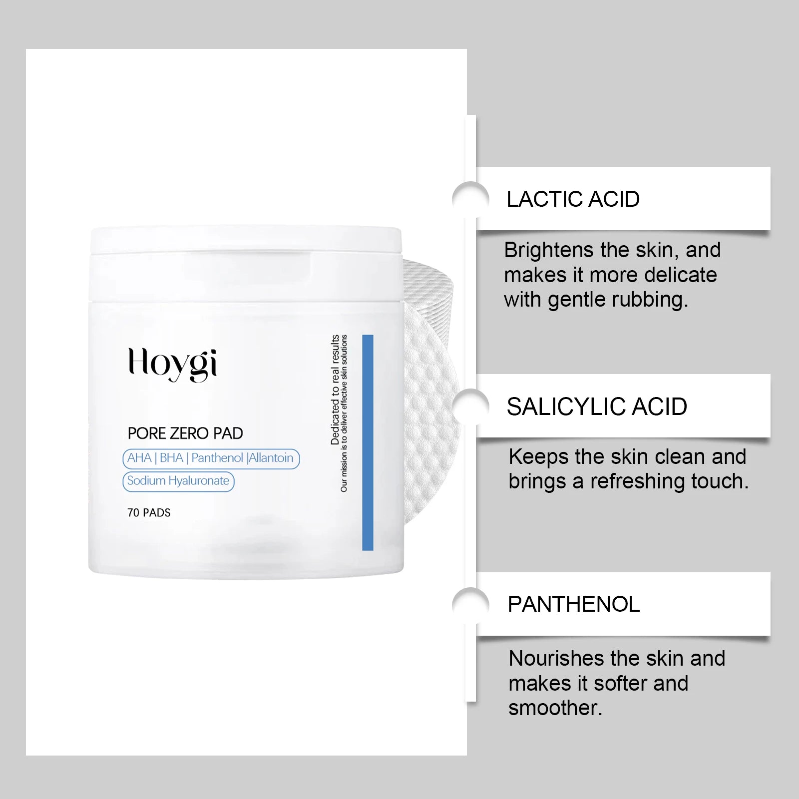 Turmeric Exfoliating Pads, Gentle Cleansing & Brightening Facial