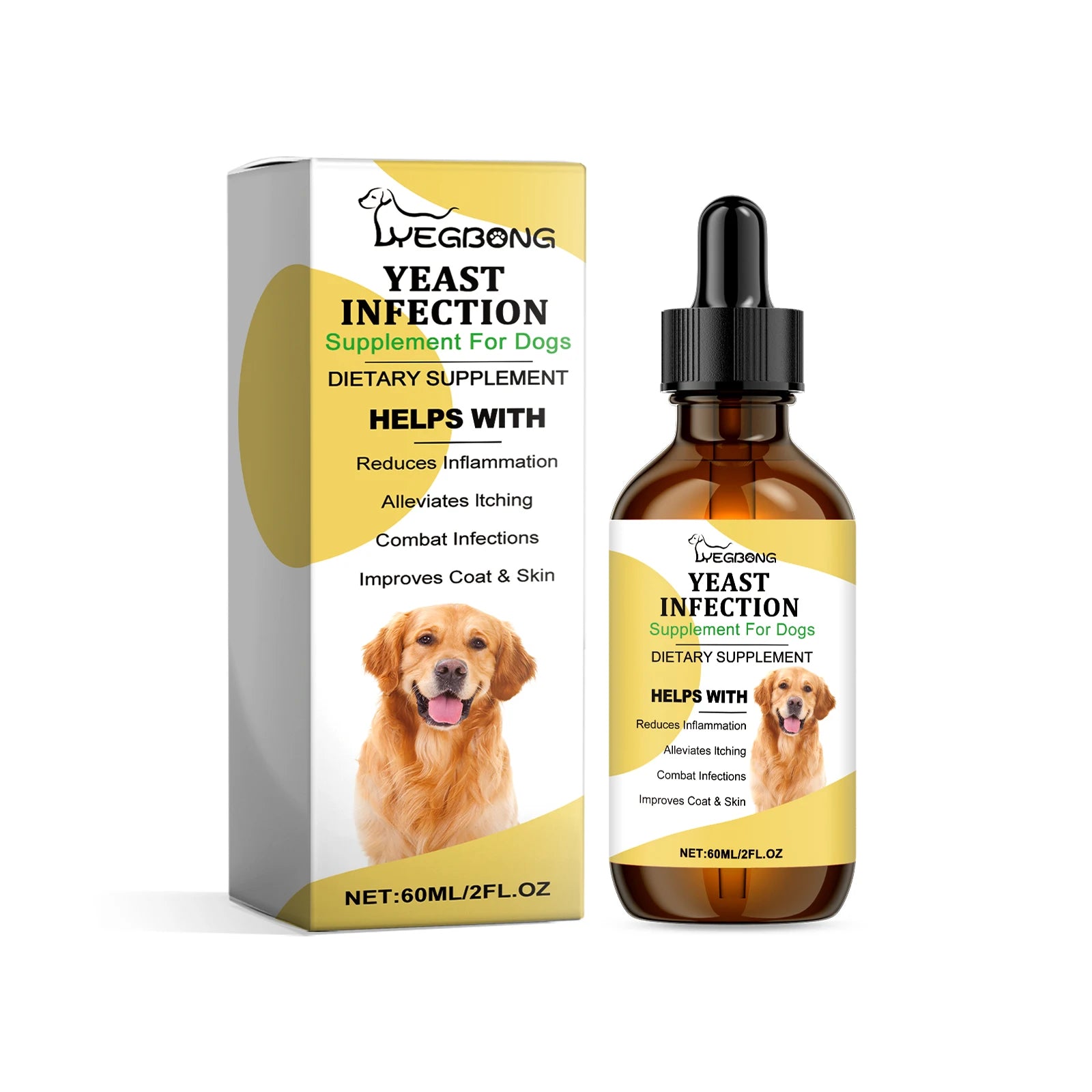 1-4PCS Herbal Pet Supplement for Skin and Coat Care Natural